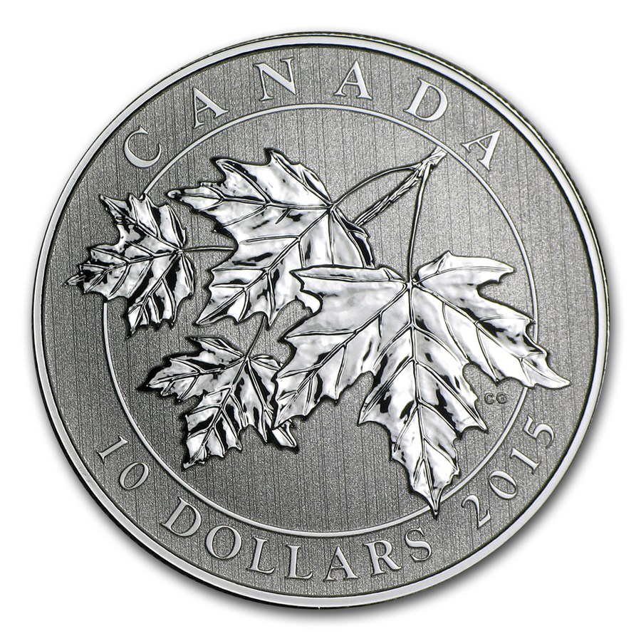 2015 Canada 1/2 oz Silver 10 Maple Leaf Coins Buy 2014 RCM Silver